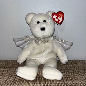 Herald Ty White Angel Bear Plush